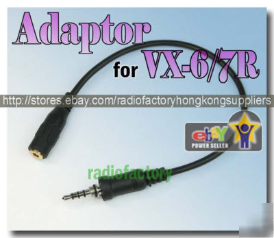 Prog & audio adaptor for vx-6 vx-7 vx-177 vx-170 8-03