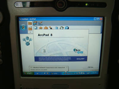 Rugged gis gps tablet pc touch screen data collector