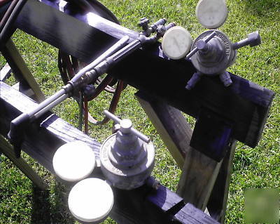 Victor gauges, victor torch/cutting head, hoses