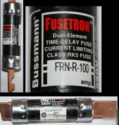 Fusetron frn-r-100 250V/100A fuse dualelementtimedelay