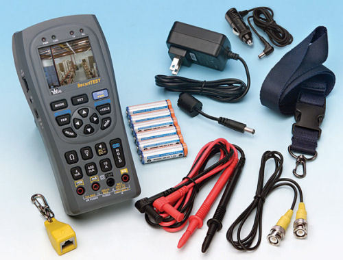 Ideal 33891 securitest cctv/security tester - dmm leads