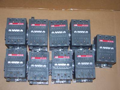 Abb contactor AFF110-30, 1000V, 160A (qty.9)