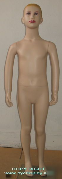 New 48'h unisex child toddler mannequin torso form 510