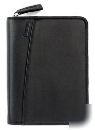 Filofax lyndhurst zip black mini organizer [ff-027485]