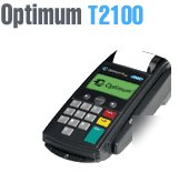 Hypercom T2100 credit card processing machine terminal