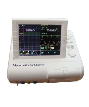 Maternal infant fetal monitor, fhr,toco,fetal movement