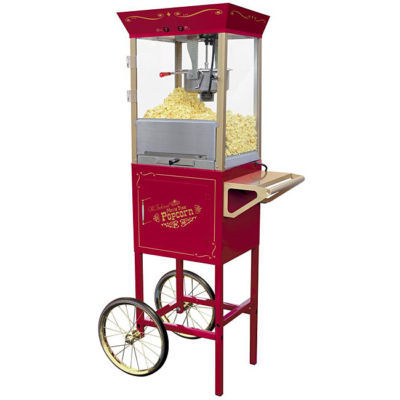 New full popcorn vending concession cart machine stand 