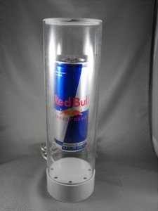 Red bull can bar light collector's item
