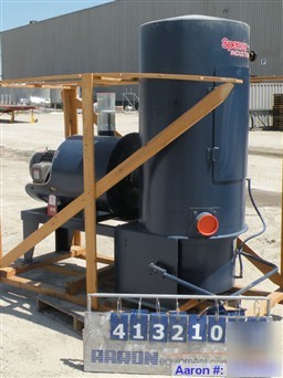 Used- spencer turbine industravac stationary vacuum sys