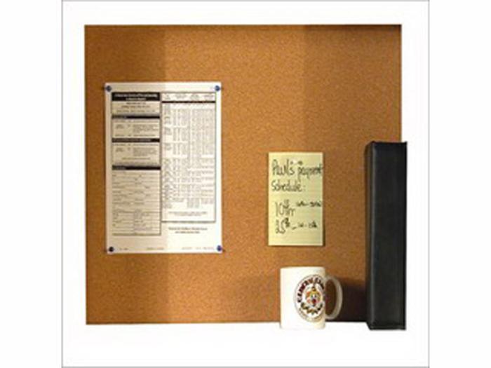 Venture horizon 1266 - 23 in. cork board for hutch