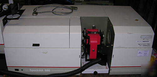Varian spectraa 880 aa spectrometer & graphite furnace