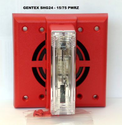 Gentex shg-24-15/75PWRZ horn/strobe fire alarms