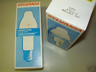 New 2 sylvania lumalux LU70, high pressure sodium lamp