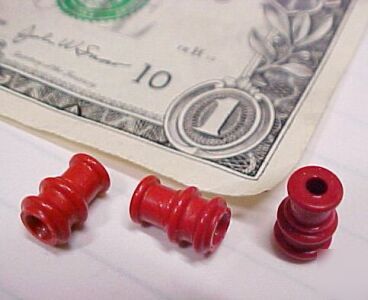 Lot 300 rubber bushings grommets seals insert, silicone