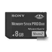 New memory stick - pro duo - 8GB