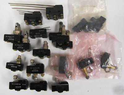Microswitch bz series spdt large basic switch lot of 30