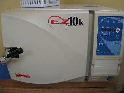 New est tuttnauer EZ10K autoclave 2010 model w/ 2YR p&l