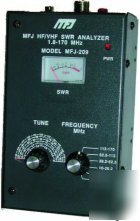New mfj-209 1.8 - 170 mhz swr analyser ( )