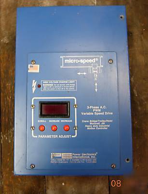 Pe power electronics ac variable speed drive 3 phase