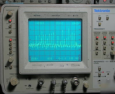 Tektronix 492 spectrum analyzer w/1,2,3 