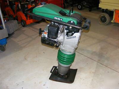 Wacker bs 60-4 jumping jack rammer compactor/tamper