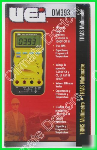 New uei DM393 digital multimeter hvac 