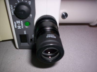 Nikon h-iii camera set for microscope