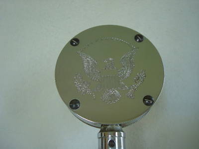 Astatic silver eagle powered microphone