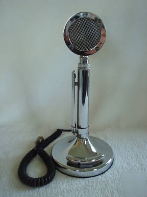 Astatic silver eagle powered microphone