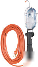 Coleman 05428 - trouble light w/outlet& metal guard