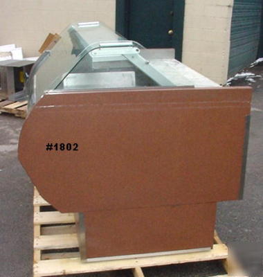 Custom deli case heated display case merchandiser nice
