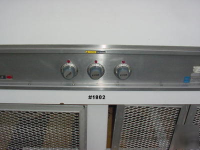 Custom deli case heated display case merchandiser nice