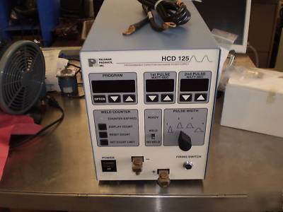 Hughes (palomar products) hcd-125 welder <