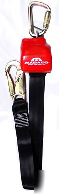 Madaco srl self retracting lanyard snap hook carabiner