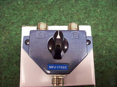 Mfj 1702C - lightning protected coax switch 2 position