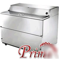 New true tmc-58-s-ss 25.4 cu. ft. milk cooler
