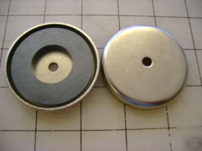 16 round base magnets strong powerful heavy duty 2-1/8