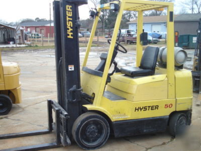 5000LB capacity hyster forklift, S50XM, 2002 model