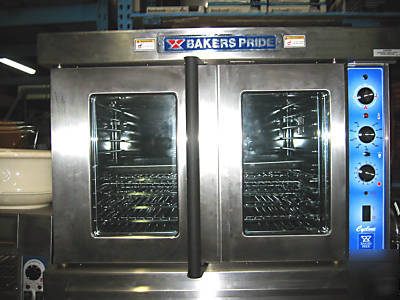 New bakers pride single gas convection oven