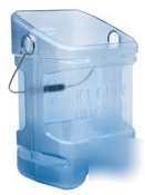 New ergo safe transparent blue ice tote