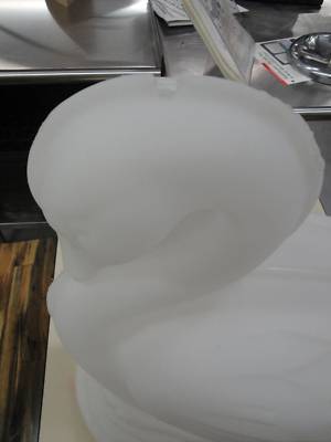 New swan shapped ice mold #car-SSW1-01