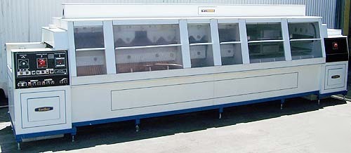 Treiber in line pcb washer / cleaner conveyor system