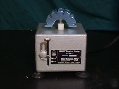 Yankee pipette shaker from clay adams