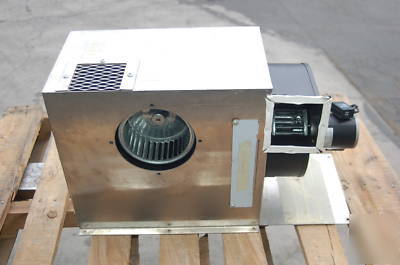 Qty 2 dayton high temperature blower, 115 volt, 310 cfm