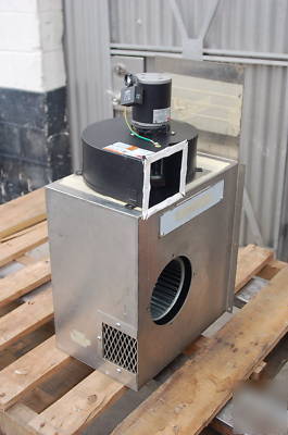 Qty 2 dayton high temperature blower, 115 volt, 310 cfm
