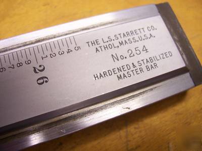 Starrett no. 254, 25 inch, master vernier height gage