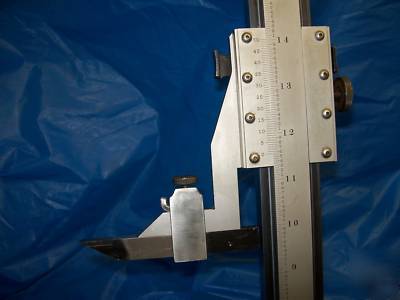 Starrett no. 254, 25 inch, master vernier height gage