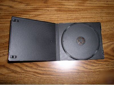 2000 black standard single cd poly case w sleeve PSC11
