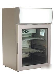 Refrigerated merchandiser counter top lighted ctb-200