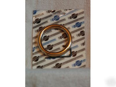 New 6 hvy duty copper & bronze bull nose rings 3 sizes